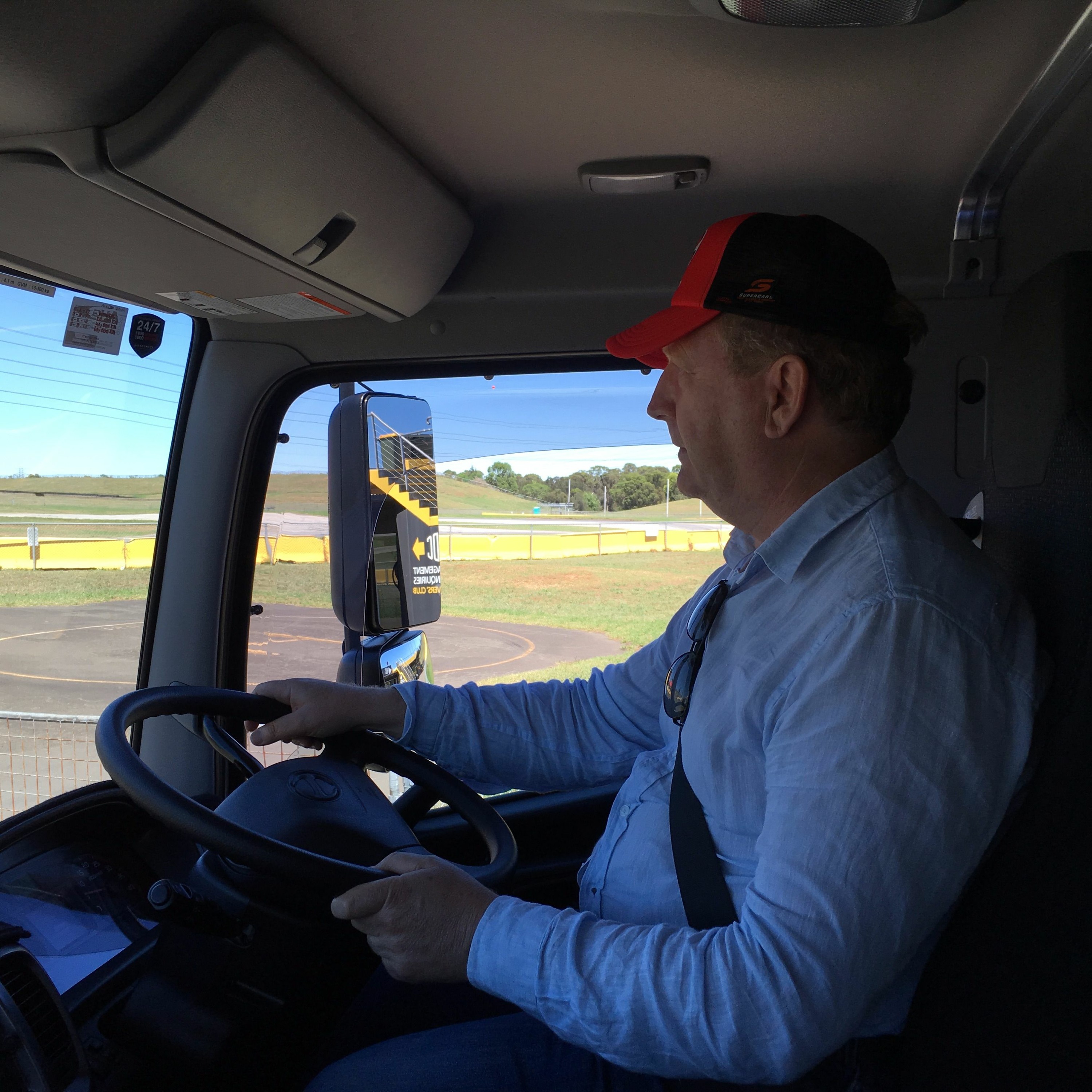 Hino 500 Series medium truck. ESC & reversing camera now standard. At last trucks are catching up thumbnail