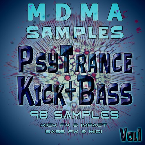 MDMA Samples Psytrance Kick N Bass 1