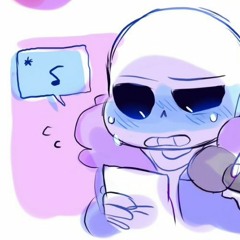 Shy!Sans confesses his love to you.