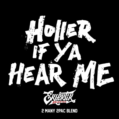 Eklektik Selektah - Holler If Ya Hear Me ( 2many 2pac Blend )