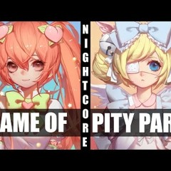 ♪ Nightcore - In The Name Of Love / Pity Party (Switching Vocals)