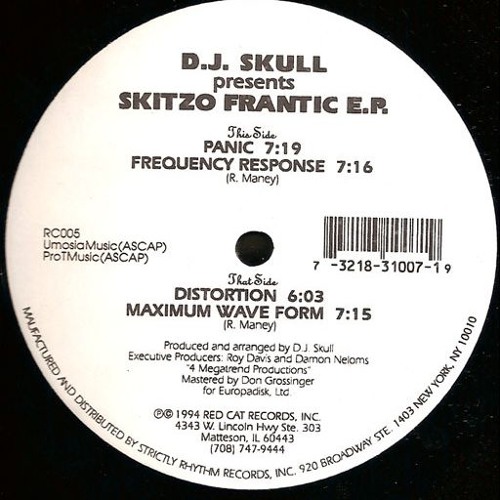 DJ Skull - Distortion (Skitzo Frantic EP) Red Cat 005