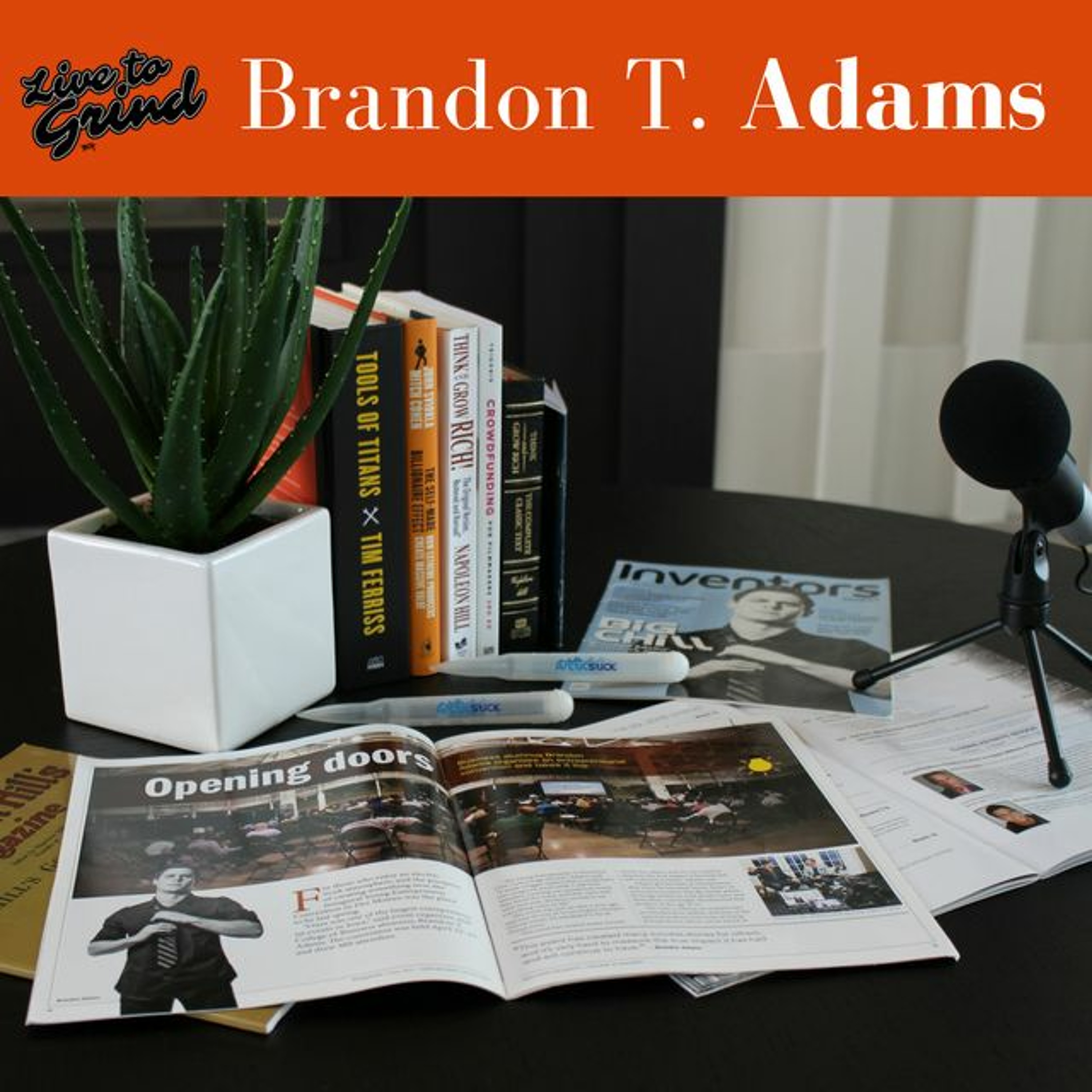 EP 212 Sneak Peek at the Future (and My Book) with Brandon T. Adams episode artwork
