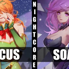 ♪ Nightcore - Focus / Soap (Switching Vocals)