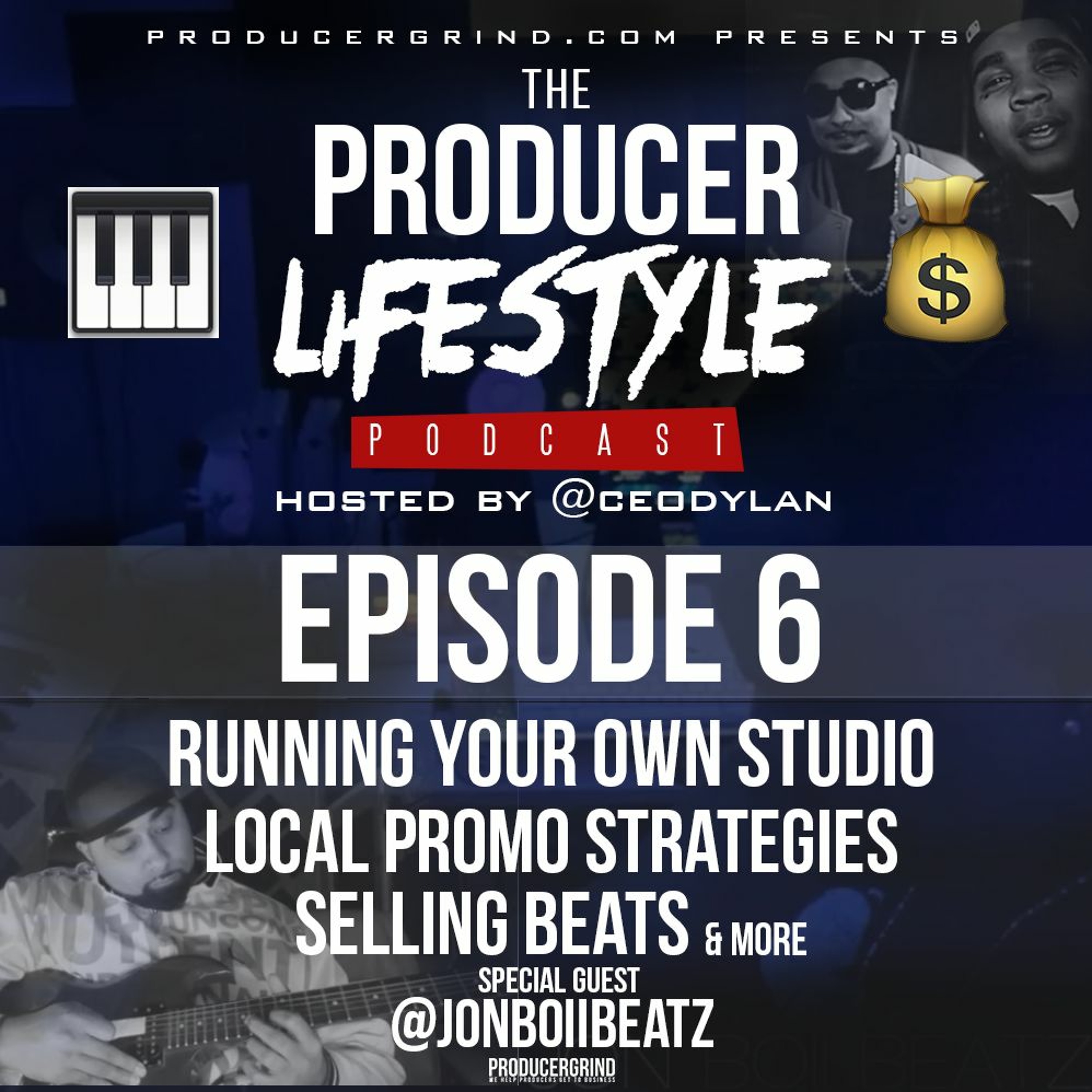 JonBoiiBeatz, Running Your Own Studio, Local Promo, Selling Beats | Producer Lifestyle Podcast episode artwork