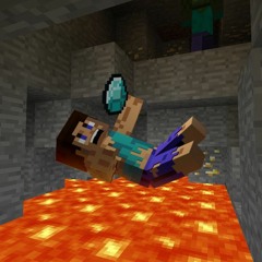 impression of when you fall into lava on minecraft by park