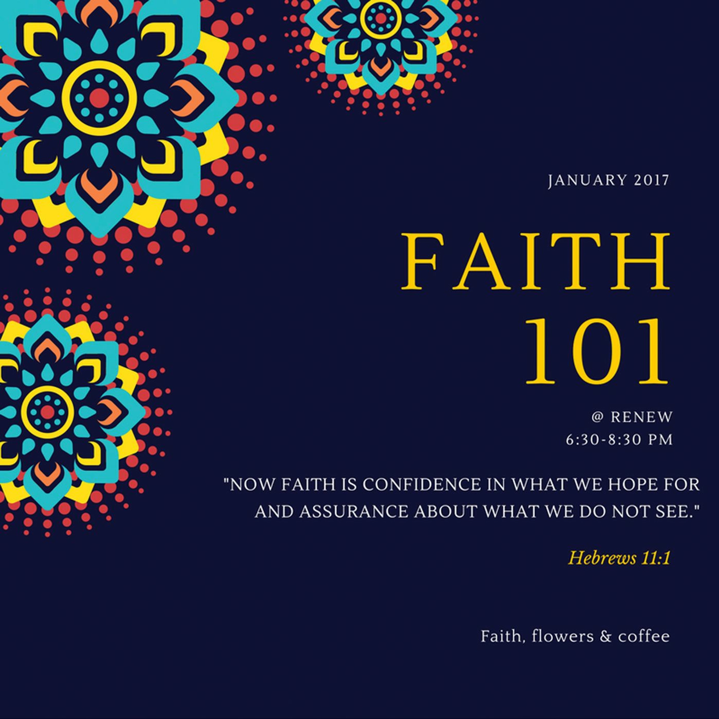 RC01: Faith 101 episode artwork