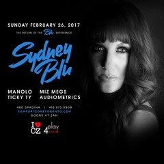 Sydney Blu Live @ The Comfort Zone, Toronto 26.02.17