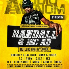 D.J.L & Rider / Audio Venom Promo Mix / Randall + Mc A.D 04/03/2017