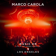 Marco Carola: live at Sound Nightclub - Los Angeles, February 24 2017