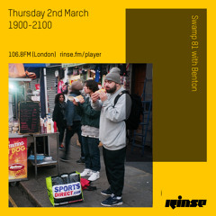 Rinse FM Podcast - Swamp 81 w/ Benton + Sgt Pokes - 2nd March 2017