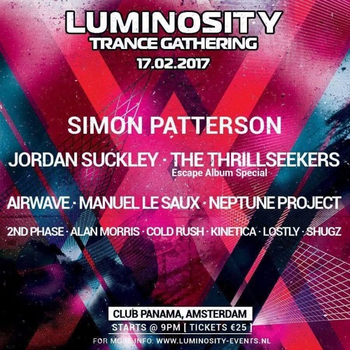 Neptune Project Progressive Set Luminosity Trance Gathering 2017 Panama Amsterdam