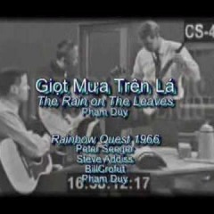 Giọt Mưa Trên Lá (Phạm Duy)