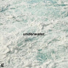 underwater.