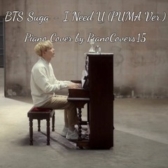 I Need U Piano (PUMA Ver.) - BTS Suga | Piano Cover {PianoCovers15}