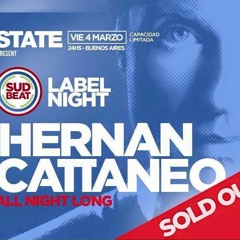 HERNAN CATTANEO 💙 Downtempo Mix - 60 Min Off @ State 3/3/2016