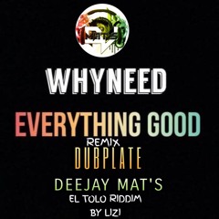 WHYNEED X DEEJAY MAT'S - EVERYTHING GOOD - DUBPLATE REMIX [EL TOLO RIDDIM BY LIZI] (2017)