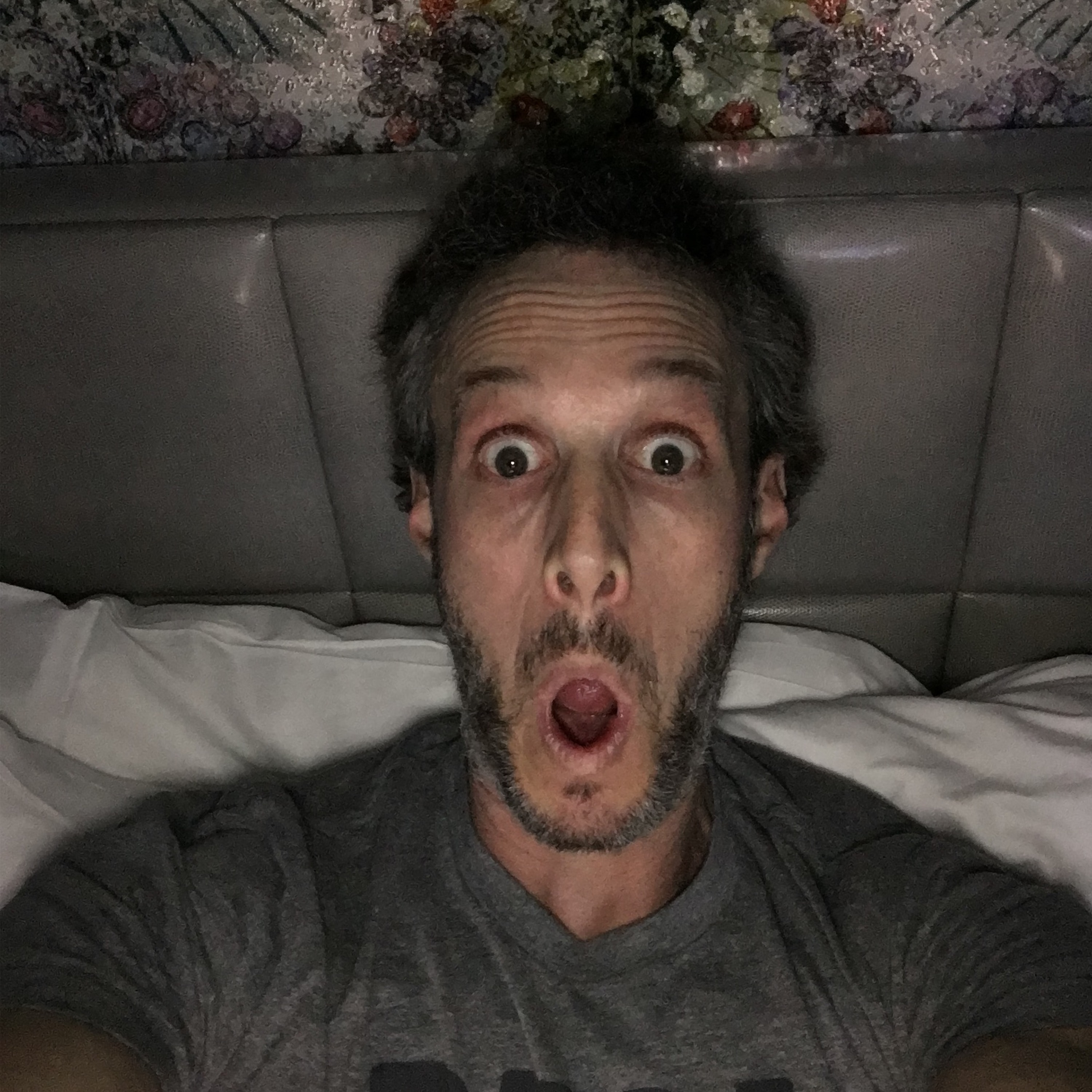 Episode #99: THE FLU SUCKS! Shooting a pilot in NYC, loud chewers on the train, meningitis and more