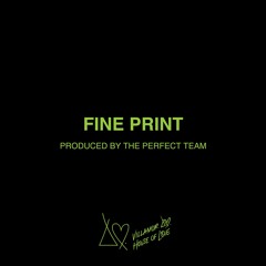 Fine Print [Prod. By The Perfect Team]