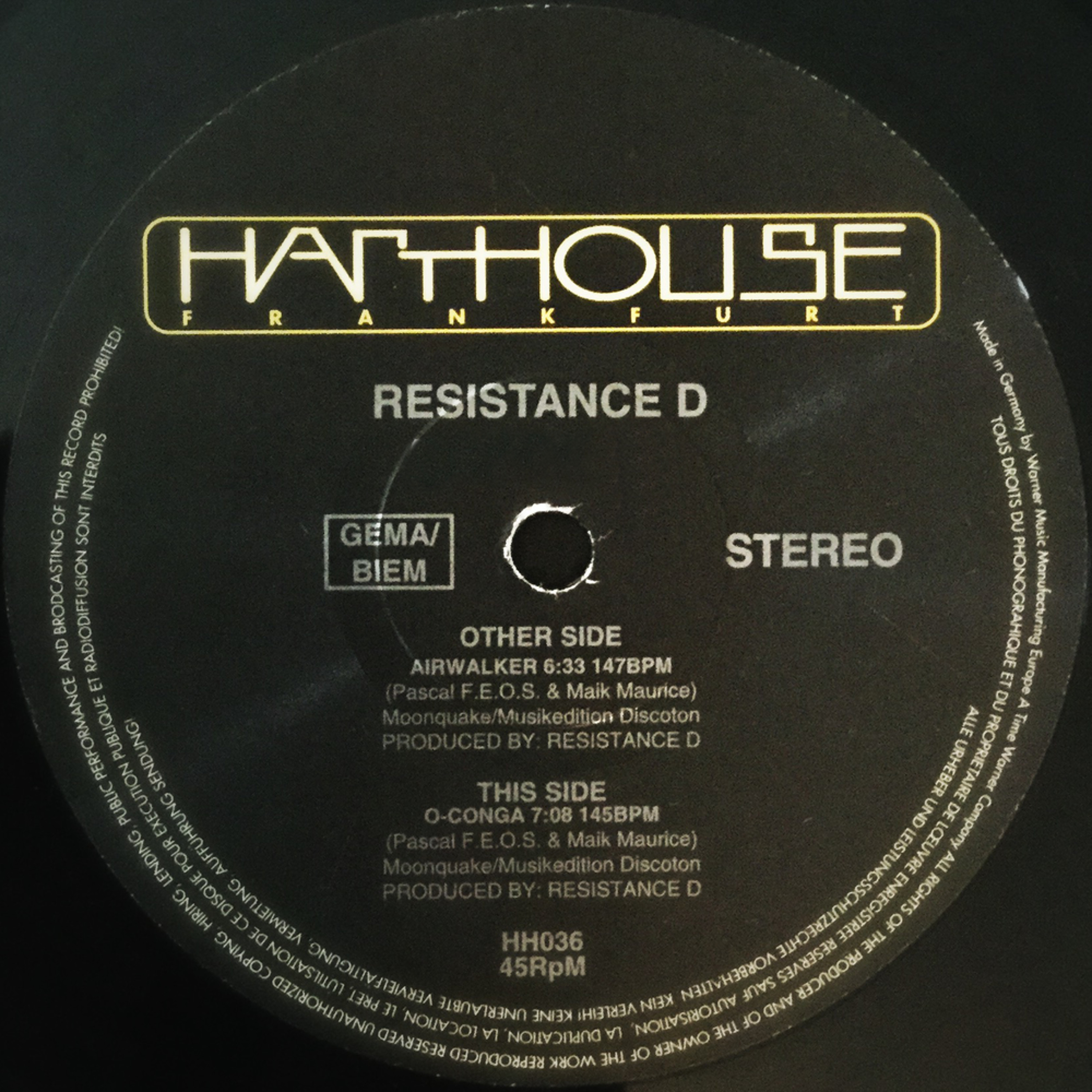 Essential Guide To Resistance D (Pascal F.E.O.S. & Maik Maurice) (1992-1996) episode artwork