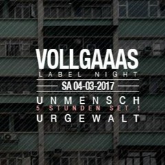 URGEWALT @ VOLLGAAAS In Der Elektroküche - 04.03.2017 - Elektroküche Köln