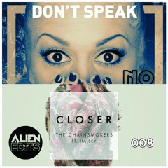 The Chainsmokers & Halsey Vs. No Doubt & KEVU & ANG - Closer Vs Don't Speak (W&W Mashup)
