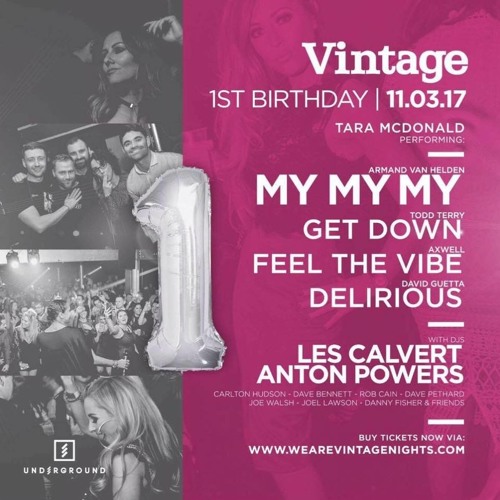 Rob Cain - Vintage 1st Birthday Mix - March 2017
