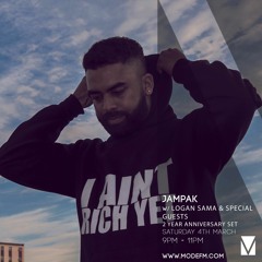 DJ Jampak B2B Logan Sama w/ Special Guest MC's (Jampak Mode FM 2 Year Anniversary) - March 2017