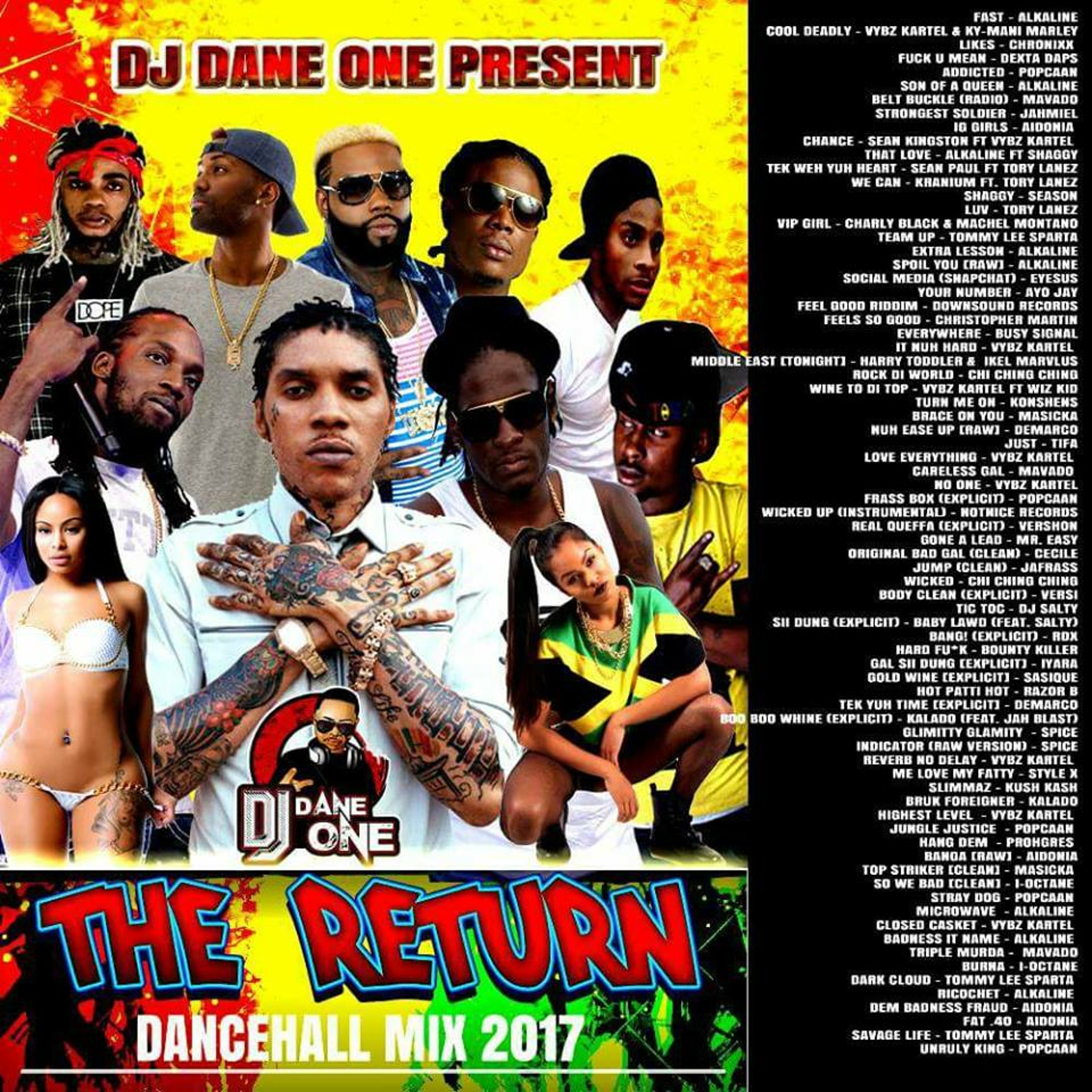 THE RETURN DANCEHALL MIX ( MARCH 2017 ) episode artwork