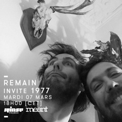 Rinse FM Podcast - REMAIN with 1977 - March 2017