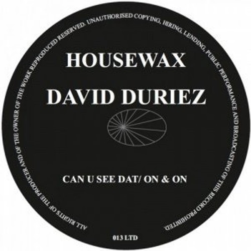 David Duriez - Can You See Dat (Rhadow meets NTFO remix)