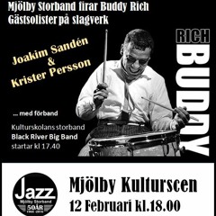 Groovin Hard - Mjölby Storband LIVE 20170212 Buddy Rich 100år