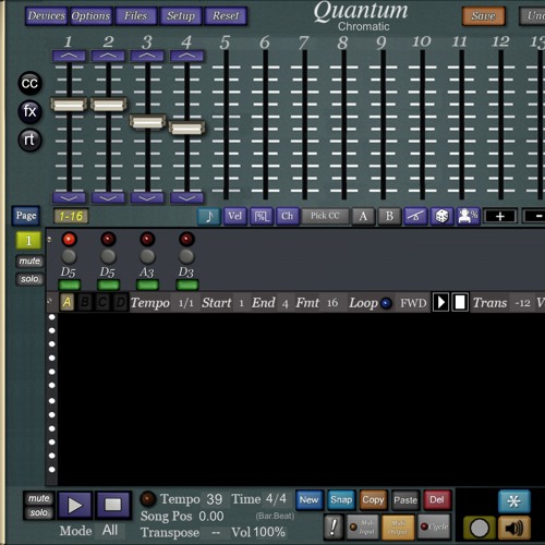 Moog Model 15 "Quantum Clock at 30bpm"