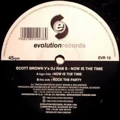 Scott Brown Vs DJ Rab S - Rock The Party 1995