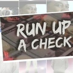 run up a check