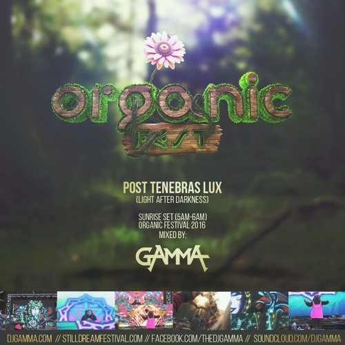 GAMMA - Organic Fest 2016 - Sunrise Set