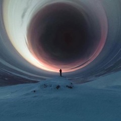 An Aurora Borealis in a Sandy Desert