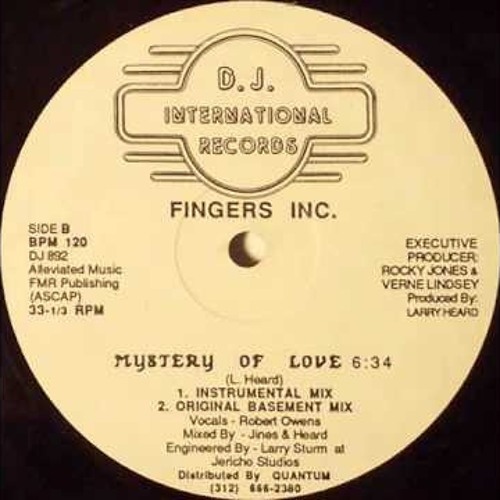 Fingers Inc. - Mystery Of Love (Instrumental Mix)