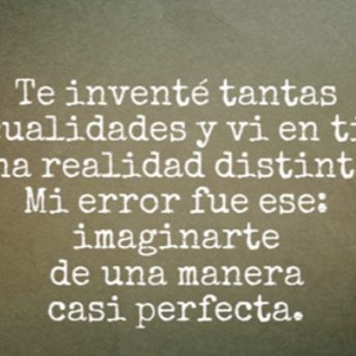 intocable un desengano