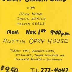 Jerry Garcia Band - Sugaree 11/1/82 Austin TX