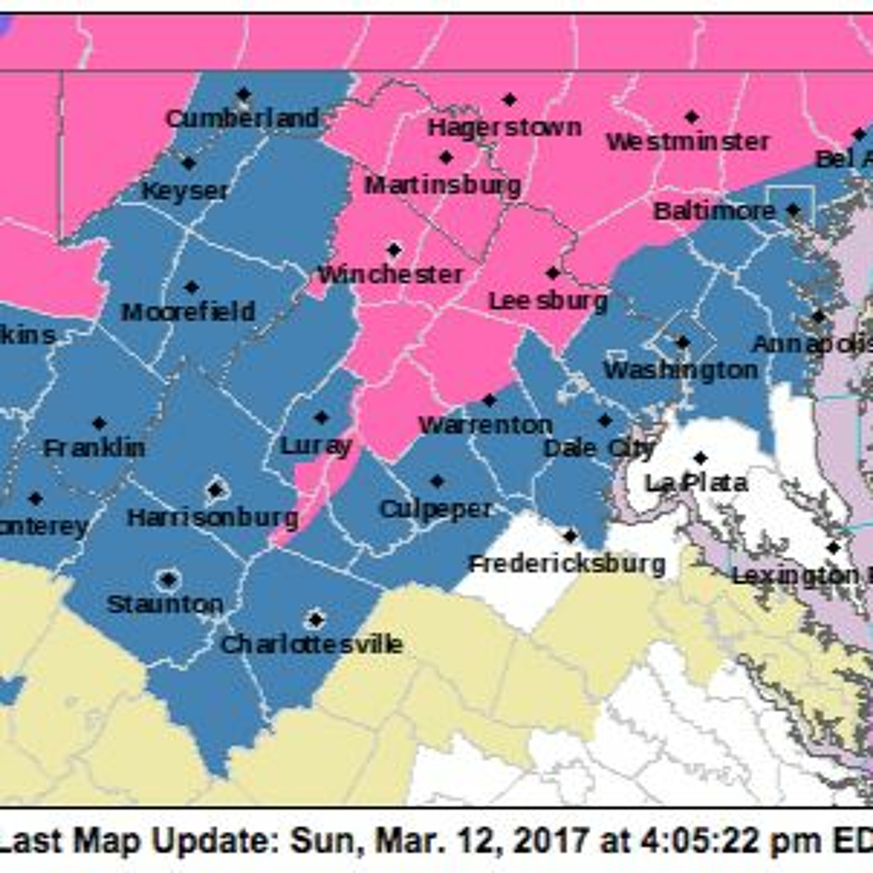 WINTER STORM WATCH : Updated : Sunday Afternoon : 3.12.17 : Becerra lawncare Update episode artwork