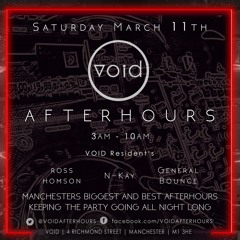 DJ General Bounce - live @ Void, 12th March 2017
