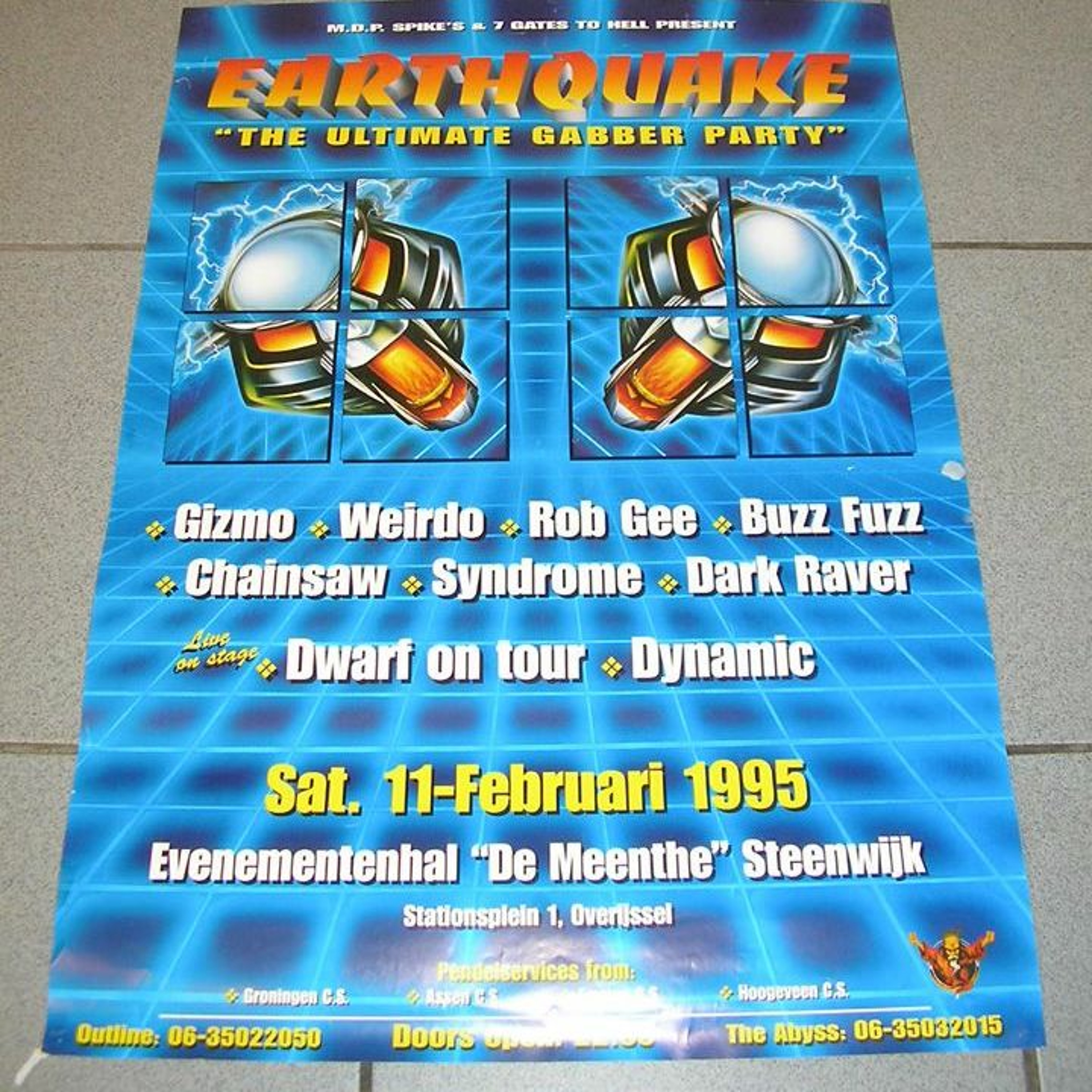 DJ Chainsaw Live at Earthquake The Ultimate Gabber Party (Meenthe-Steenwijk) 11.2.1995-Side.A episode artwork