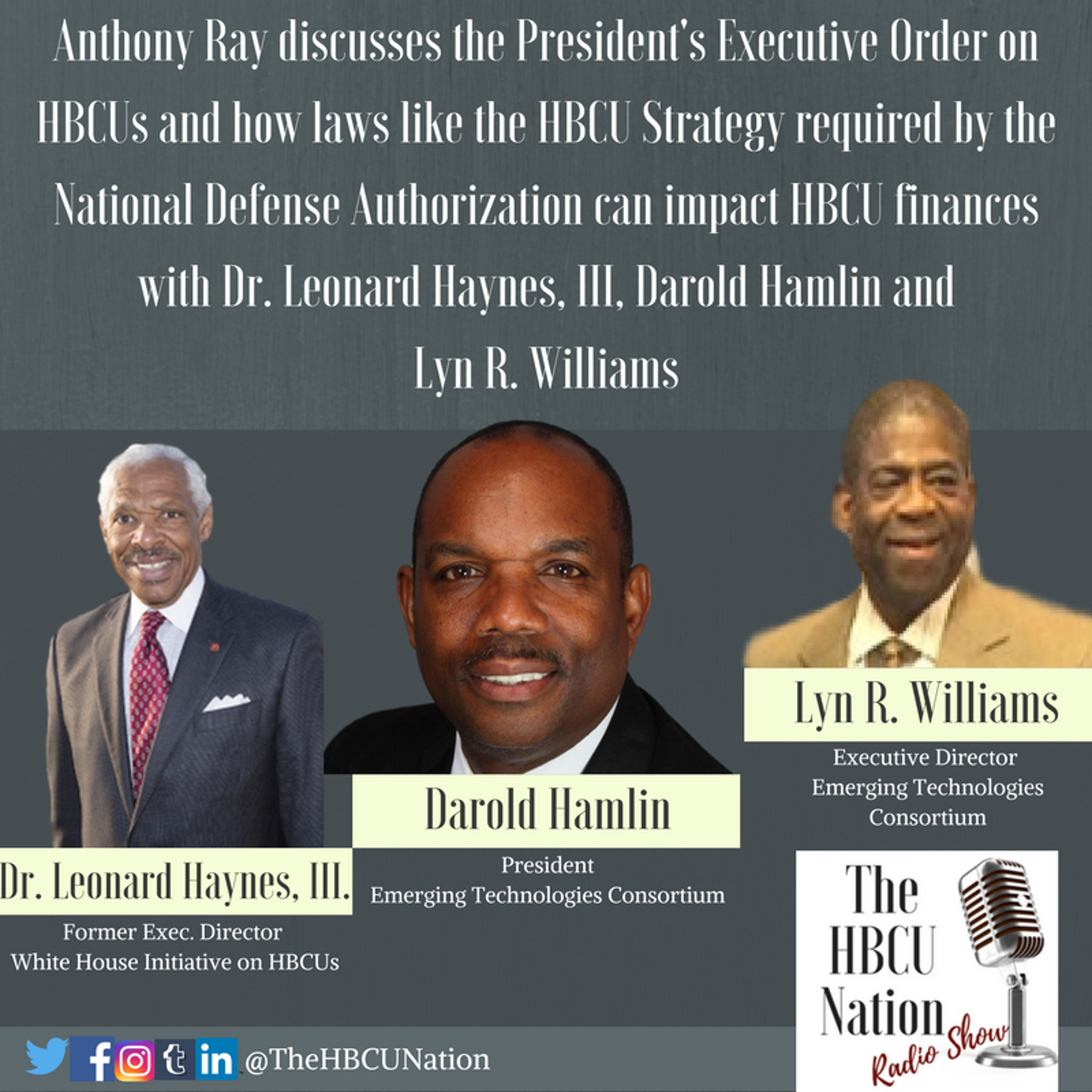 Presidential Executive Order on HBCUs episode artwork