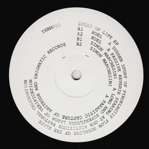 [THRM000] - speed_of_life - 12"