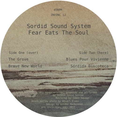 PRÈMIÉRE: Sordid Sound System - The Grove [Invisible Inc]