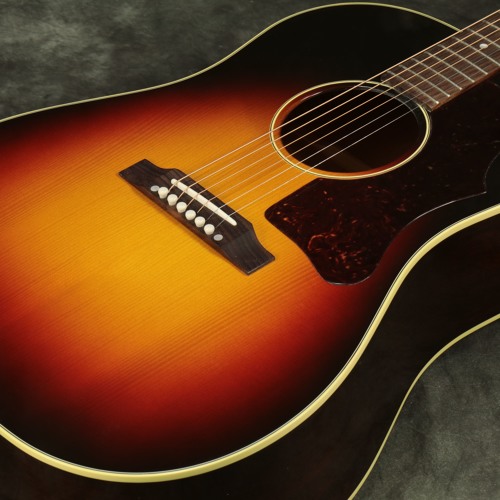 Stream Gibson / 1950s J-45 Triburst Red Spruce S/N 13396038 by