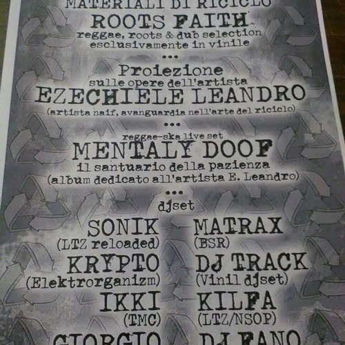 Sonik @Officina Tsunami Squatt - Bologna 11 Marzo 2017