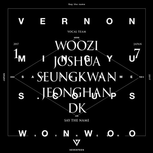 SEVENTEEN 17 JAPAN CONCERT Say the name #SEVENTEEN Limited
