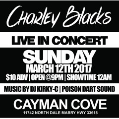 CHARLY BLACK CONCERT TAMPA.FL WITH POISON DART SOUND 3-12-17